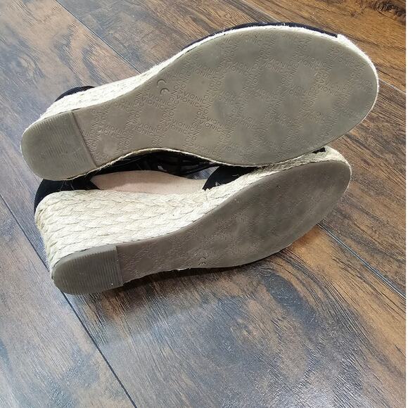 Vionic Suede Platform Shoes Black Size 7 - Picture 4 of 4